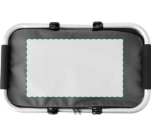 Polyester (320-330 gr/m²) shopping basket.